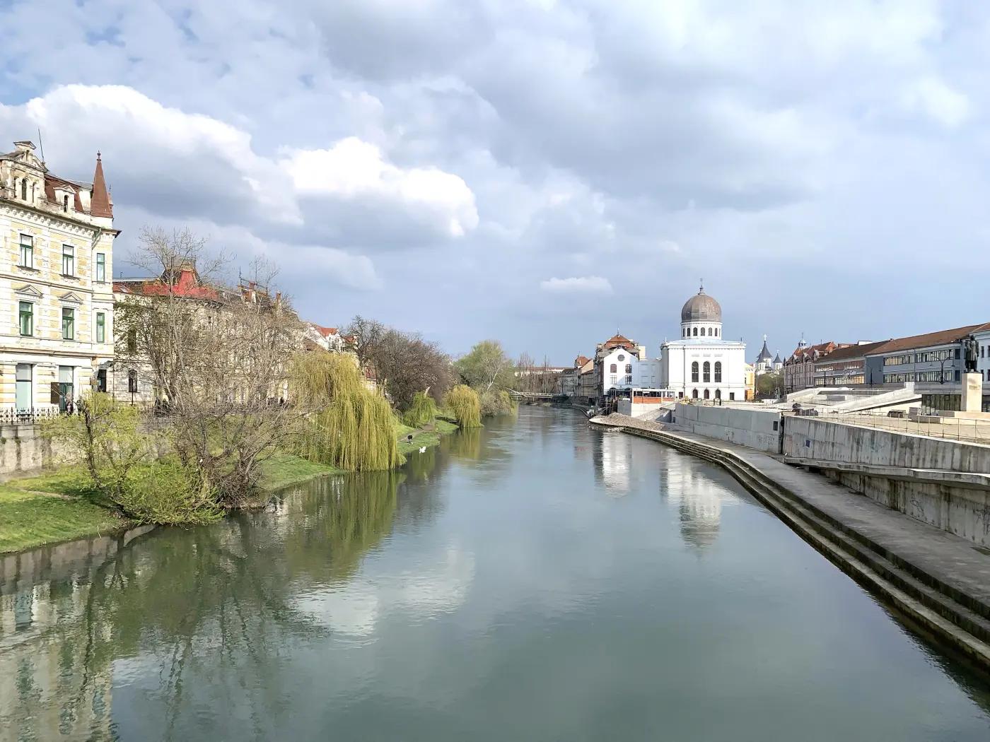 Râul Crișul Repede, în Oradea